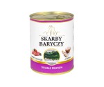 Mięsne danie Skarby Baryczy indyk i kurczak 850g
