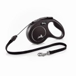 Smycz Flexi New Classic M linka 5m 20kg czarna