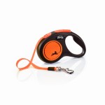 Smycz Flexi Classic taśma S 5m 15kg orange neon
