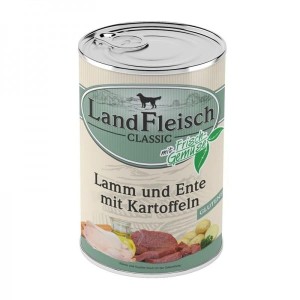 Land fleisch 400g kaczka + jagnięcia + ziemniaki