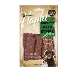 Deer snack stripsy z jelenia 85g