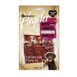 Duck snack energy rurki z kaczką i ryżem 85g