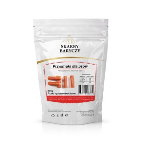 Skarby Baryczy rurki ryżowe z kurczaka 500g