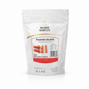 Skarby Baryczy rurki ryżowe z łososia 500g