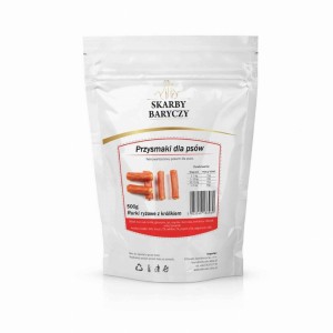 Skarby Baryczy rurki ryżowe z królika 500g