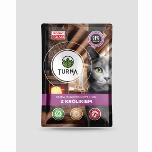 TURNA 100g królik dla kota
