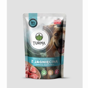 TURNA 700g jagnięcina z marchwią dla psa