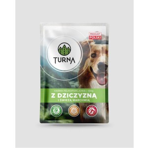 TURNA 100g dziczyzna z marchwią
