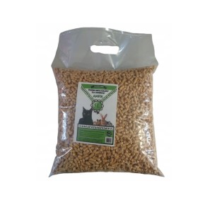 Żwirek drewniany (pellet) Amfik 3kg 5l