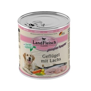 Land fleisch 800g łosoś + kaczka + kurczak