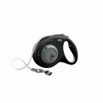 Smycz Flexi Select taśma 7m 25kg czarna