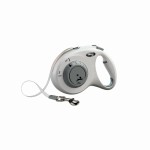 Smycz Flexi Select taśma 7m 25kg szara