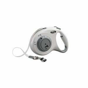 Smycz Flexi Select taśma 7m 25kg szara