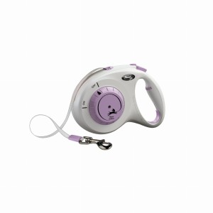 Smycz Flexi Select taśma 7m 25kg liliowa
