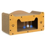 Tekturowy drapak dla kota domek loft  Royal Furry