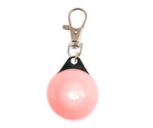 Zawieszka światełko - kulka czerwona 3,5cm